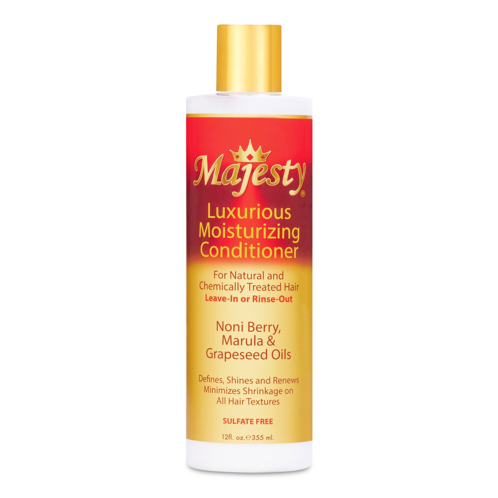 Moisturizer Conditioner Noni Berry Marula Grapeseed Oils Soften Shine Renew Soften Sulfate Free Leave-In  